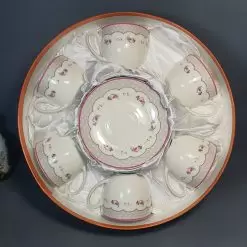 ست کامل فنجان نلبکی چایخوری زیبا چینی ، مناسب کادو