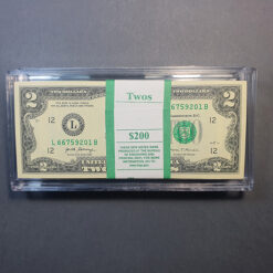 یک بسته صد تایی آکبند 2 دلاری آمریکا